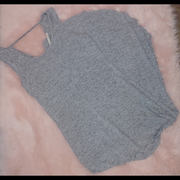 Chelsea and violet grey high low maxi open back - Picture 3 of 7